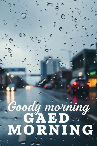 Rainy Day Morning Images for Good Morning