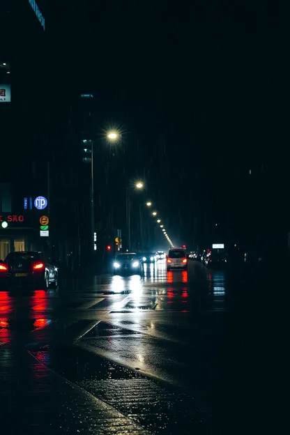 Rainy Night Images: Dramatic and Vivid Scenes to Amaze