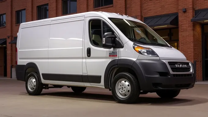 Ram Promaster Cargo Van 2025 Safety Features