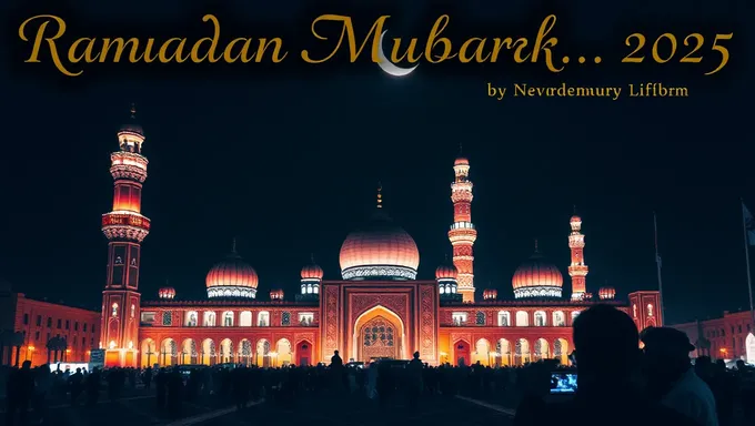 Ramadan Mubarak 2025 Brings Joy and Blessings to All