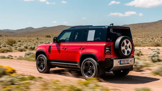 Range Rover Defender 2025 Technology Upgrades