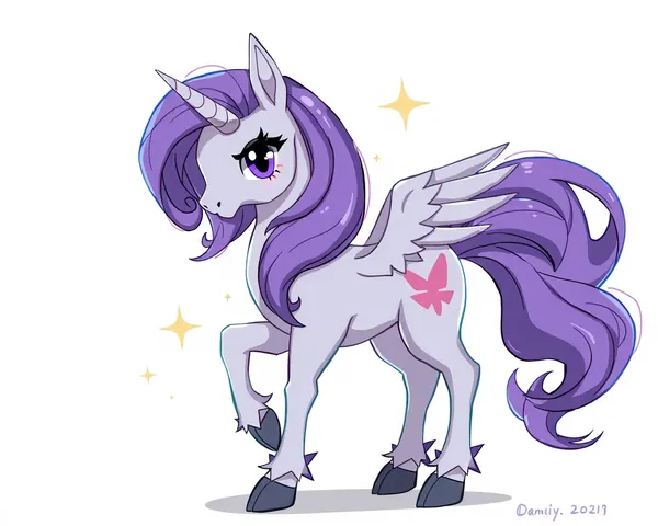 Rarity Mlp Transparent Png Image Free Download