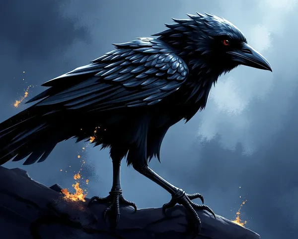 Raven Png Image File Format Characteristics