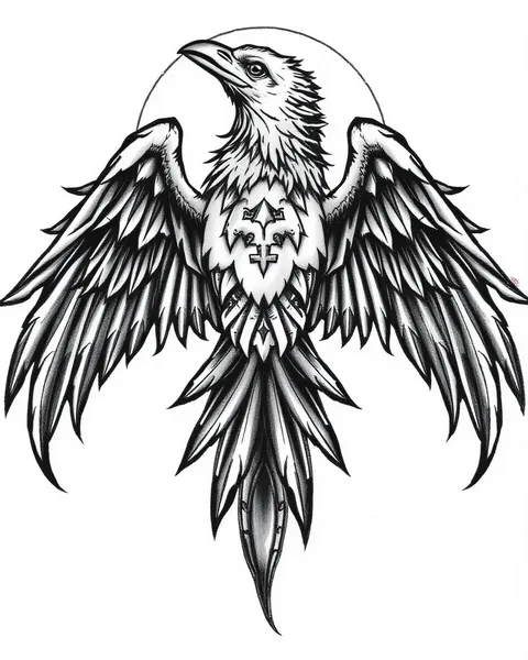 Raven Tattoo Meaning: Death and Rebirth in a Tattoo