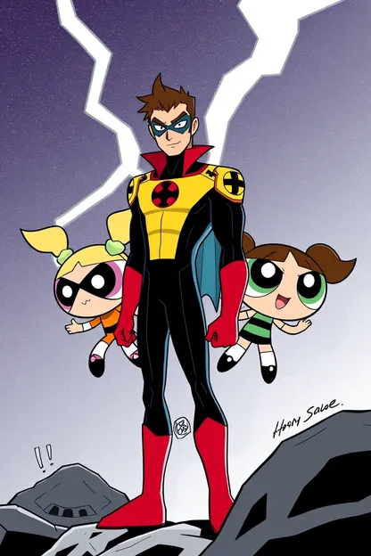 Ray Arzeno's Powerpuff Girls X-Men Adventure Begins