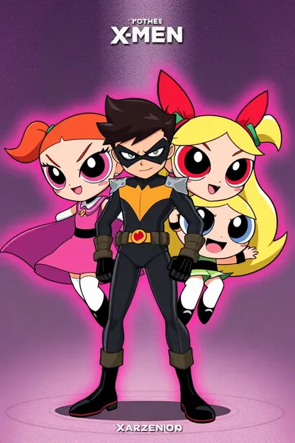 Ray Arzeno's Powerpuff Girls X-Men Battle Begins Now