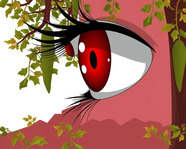 Red Eye PNG File Type Definition