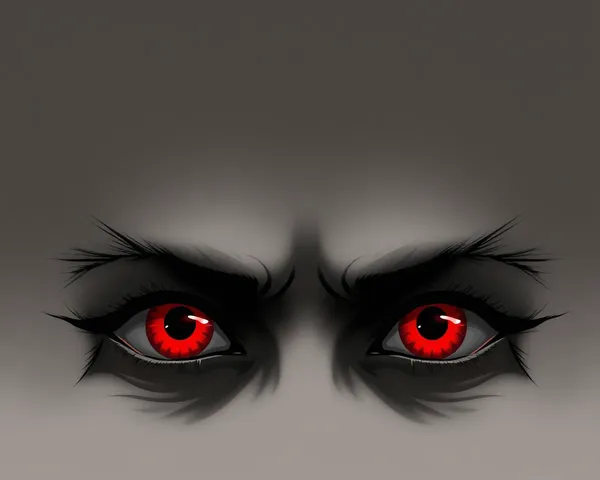 Red Eyes PNG Image Format Description