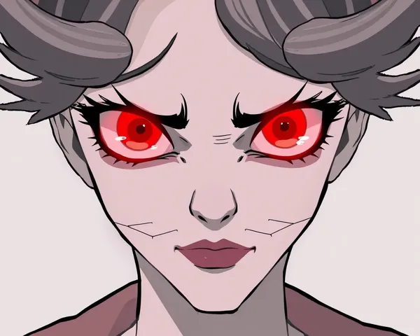 Red Eyes PNG Image Format Example