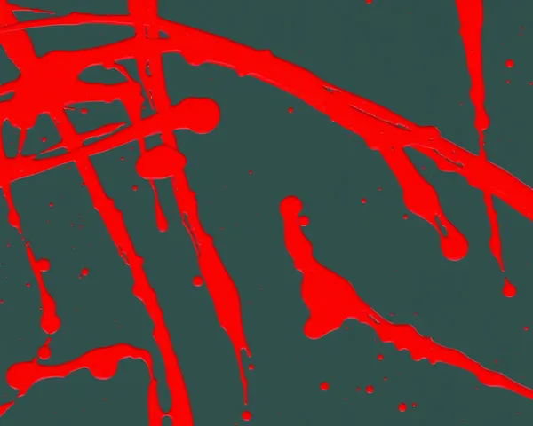 Red Grunge Paint Effect PNG Image Found