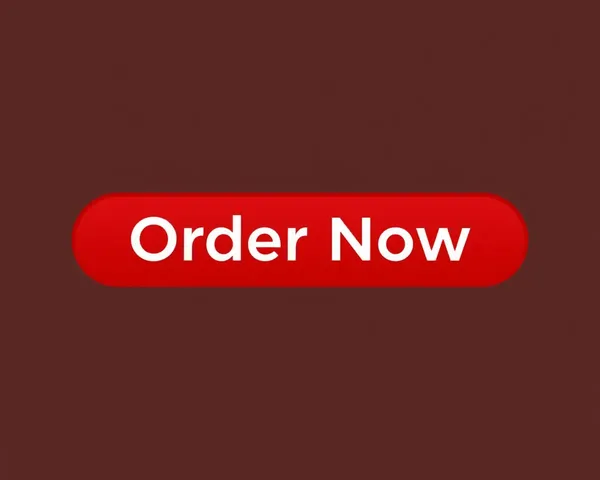 Red Order Now Button PNG Graphic Located