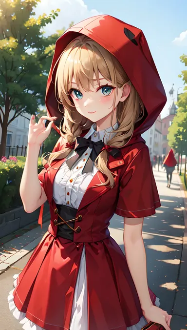 Red Riding Hood's Path Enters a Hentai Dimension