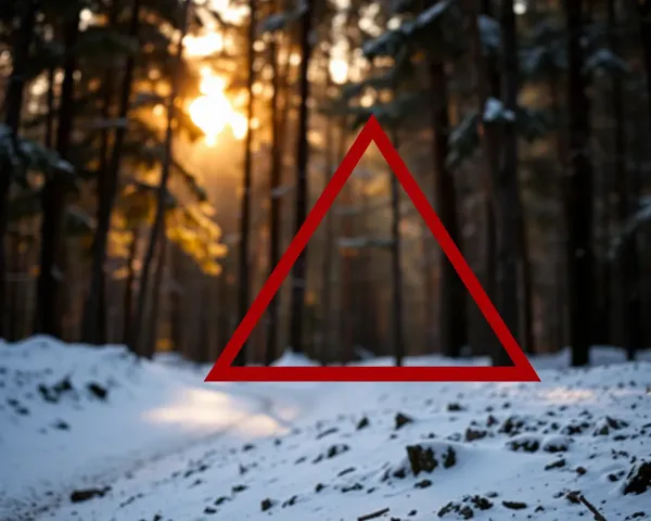 Red Right Angle Triangle PNG File Available