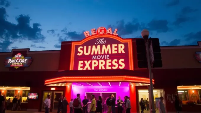 Regal's 2025 Summer Movie Express Schedule and Details