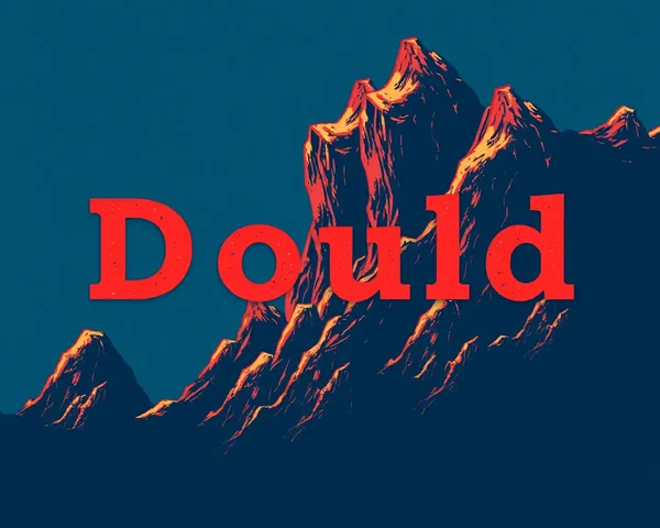 Repeating Pattern of 'dould' and 'png'