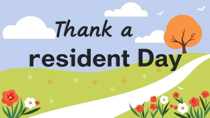 Resident Appreciation Day 2025 Thank You Note