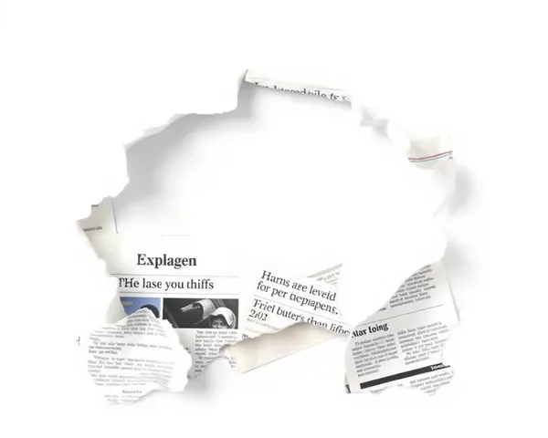 Ripped Out 6 Png Newspaper Images Retrieved