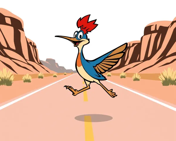 Road Runner Icon PNG Vector Graphics