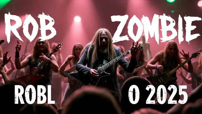 Rob Zombie's 2025 Tour Schedule and Ticket Info