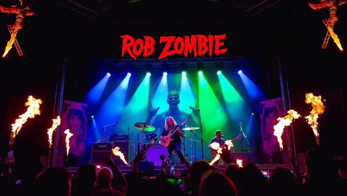 Rob Zombie Tour 2025 Announces Upcoming Concert Dates