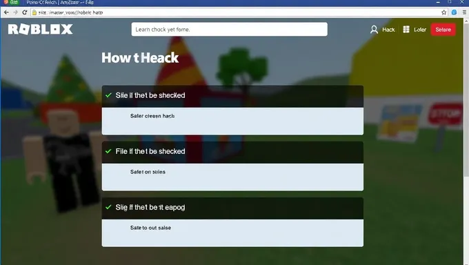 Roblox 2025 Hacking: A Comprehensive Guide