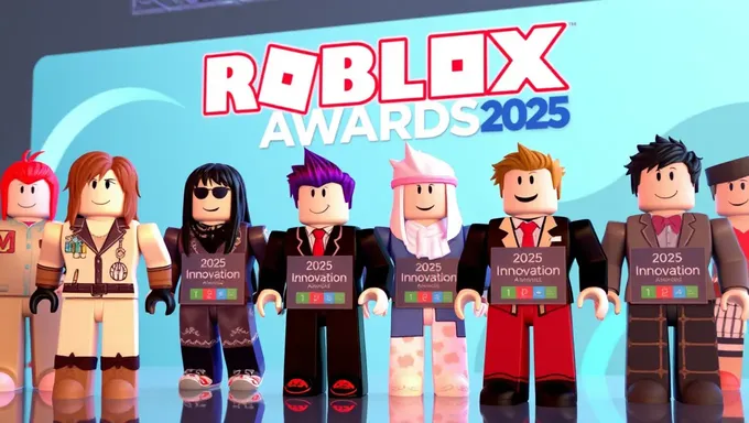 Roblox Innovation Awards 2025 Winners' Names Out