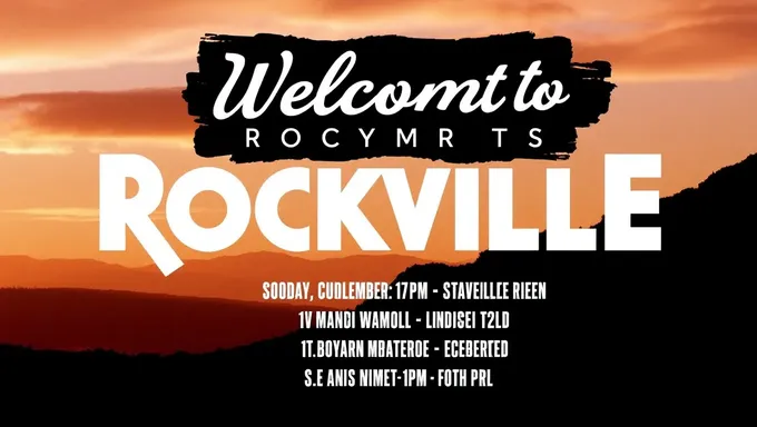 Rockville 2025 Lineup Revealed with Big Names