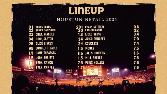 Rodeo Houston Lineup 2025 Includes International Artists