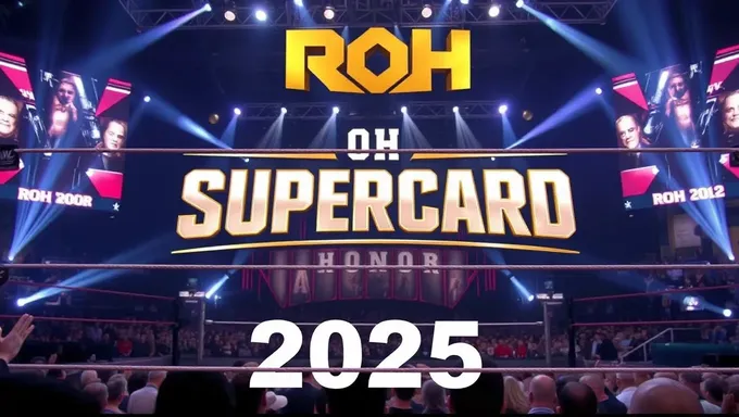 Roh Supercard of Honor 2025 Matches Revealed