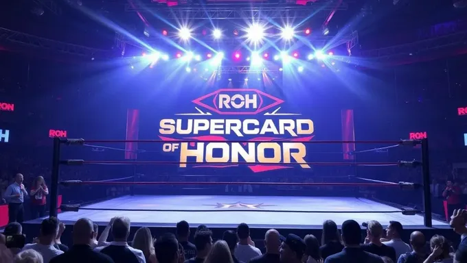 Roh Supercard of Honor 2025 Schedule Released