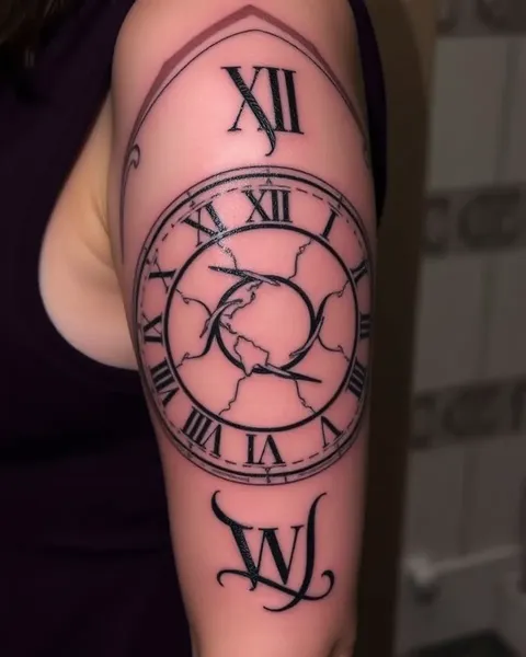 Roman Numeral Tattoo Ideas for Classic Elegance