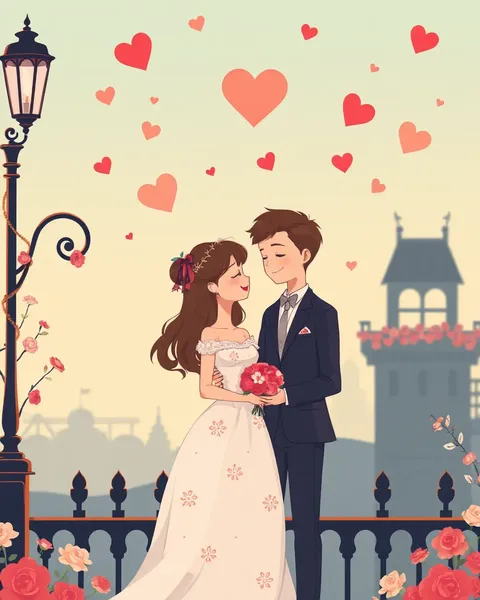 Romantic Cartoon Images Evoke Whimsical Feelings in Viewers