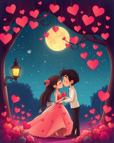 Romantic Cartoon Pictures to Delight the Senses