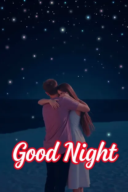 Romantic Good Night Hug Images