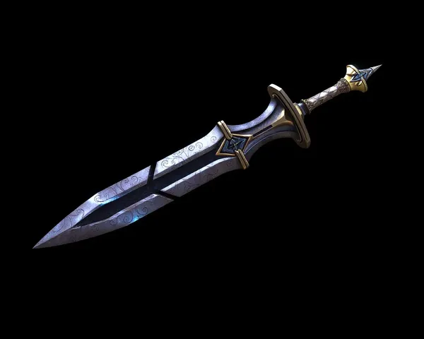 Rune Scimitar PNG for Old School RuneScape Game