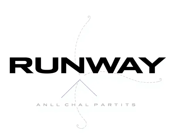 Runway Logo PNG Graphic Design Elements