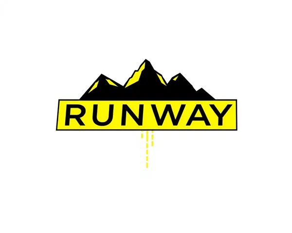 Runway Logo PNG Graphic Design Elements