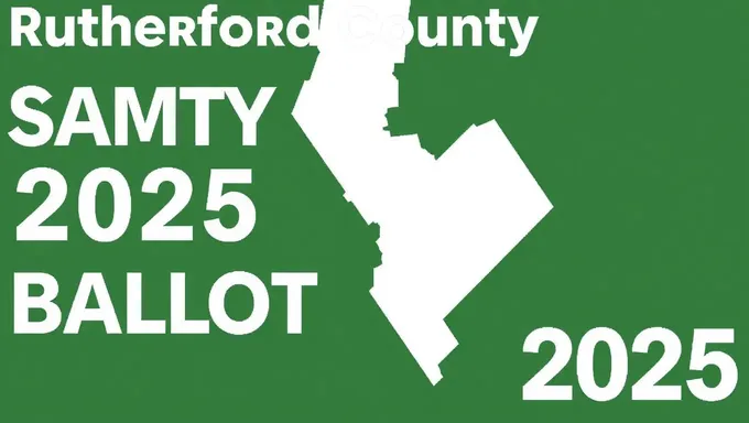 Rutherford County TN Sample Ballot 2025 Ballot Preview