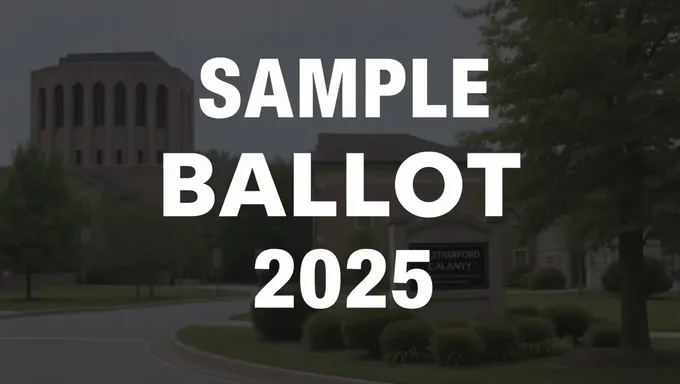 Rutherford County TN Sample Ballot 2025 Election Information