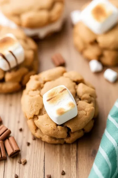 S'mores Girl Scout Cookies for Camping Fun