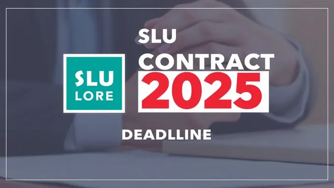 SLU New Contract 2025 Deadline Imminent