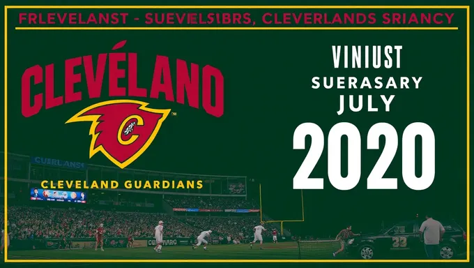 SRO Tickets for Cleveland Guardians on July 20