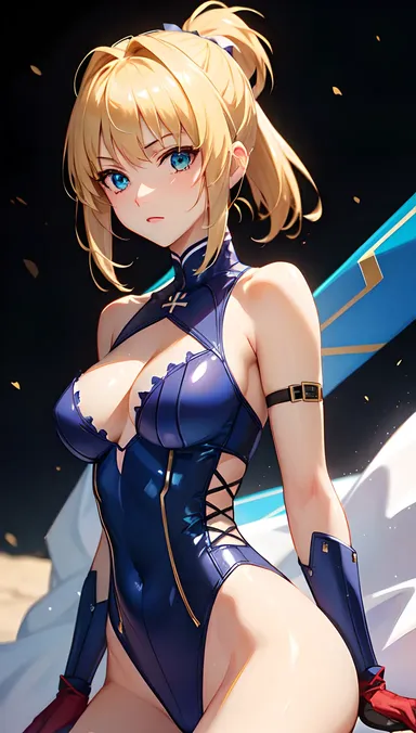 Saber Hentai: Japanese Artwork Featured