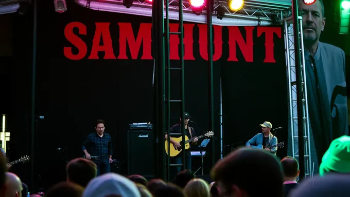 Sam Hunt's 2025 Tour Schedule Includes Multiple Cities