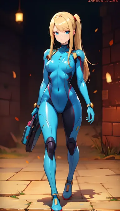 Samus' Zero Suit R34 Design Revealed