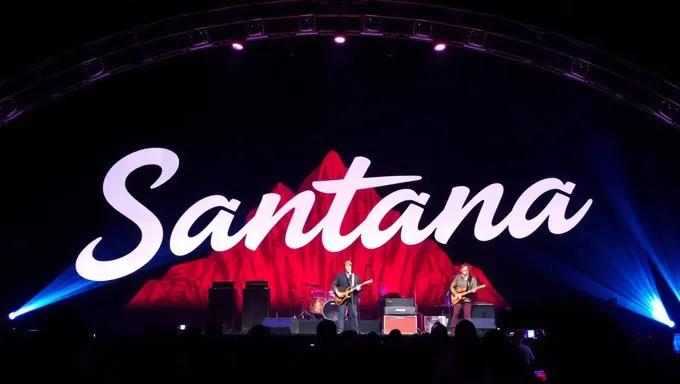 Santana's 2025 Tour to Stop at Red Rocks Amphitheatre