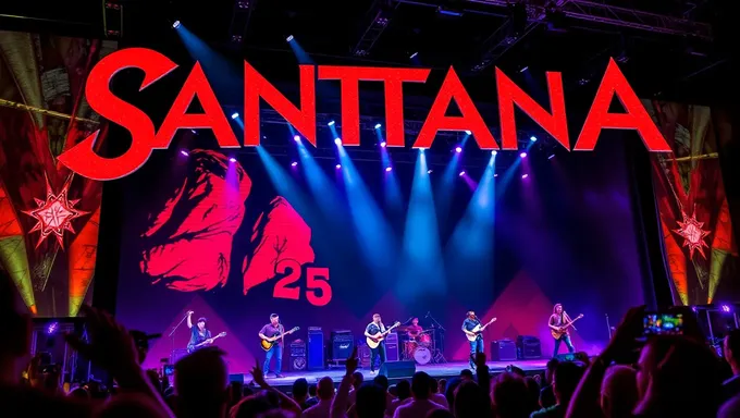 Santana to Perform Live at Red Rocks Amphitheatre in 2025