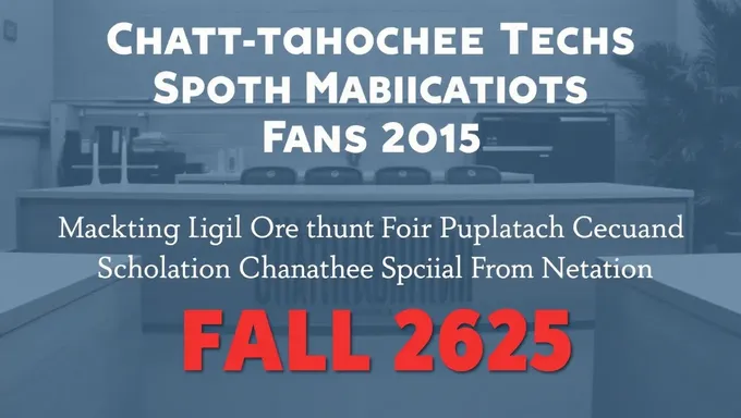 Scholarship for Fall 2025 at Chattahoochee Tech