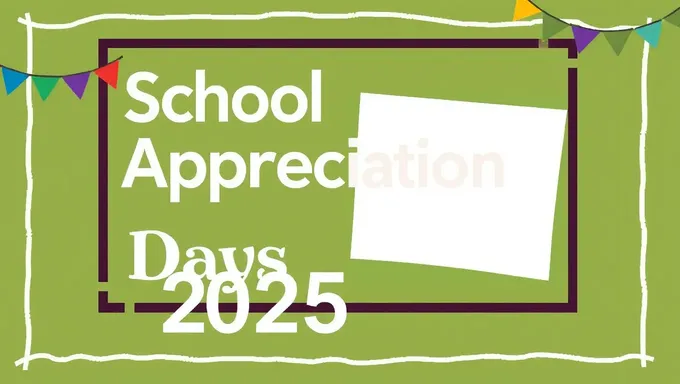 School Appreciation Days 2025 Acknowledges Educational Achievements