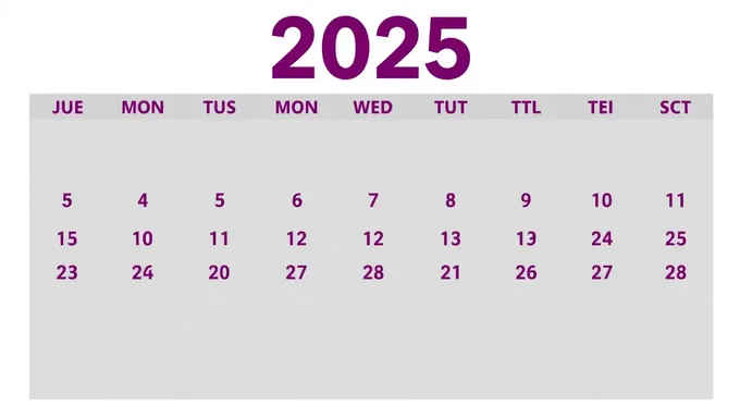 School Calendar 2025-25: First Day of Classes